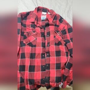 Chicago bulls levis fannel